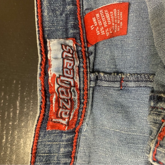 Laser jeans size 11 skirt - Picture 2 of 4